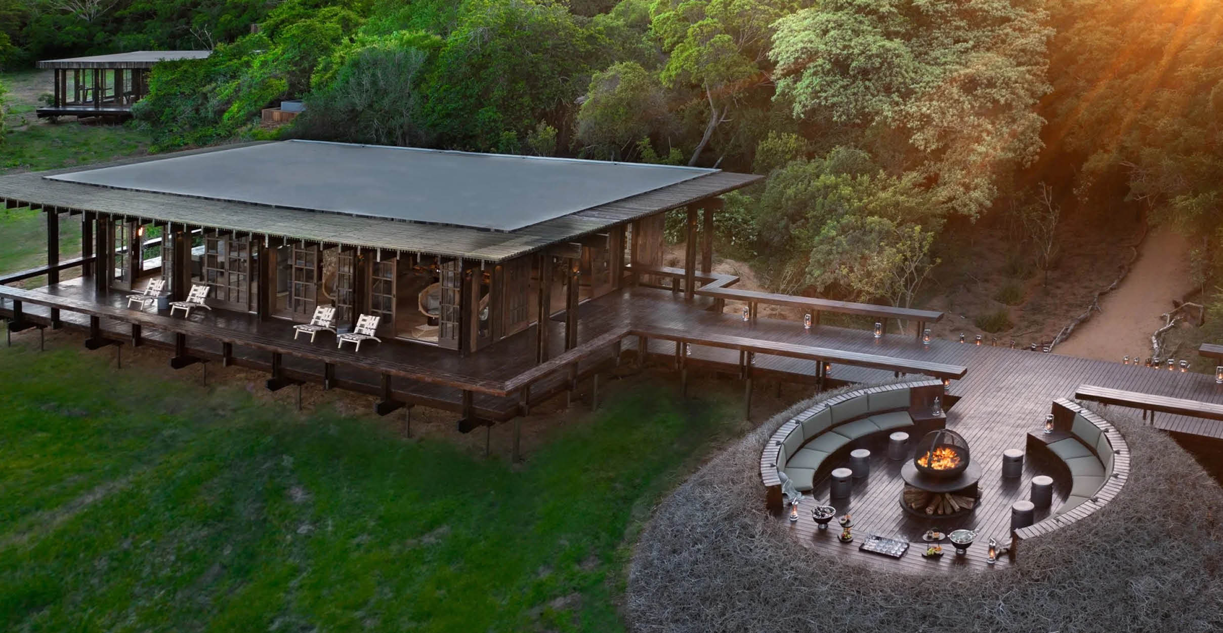 Luxury safari lodge design