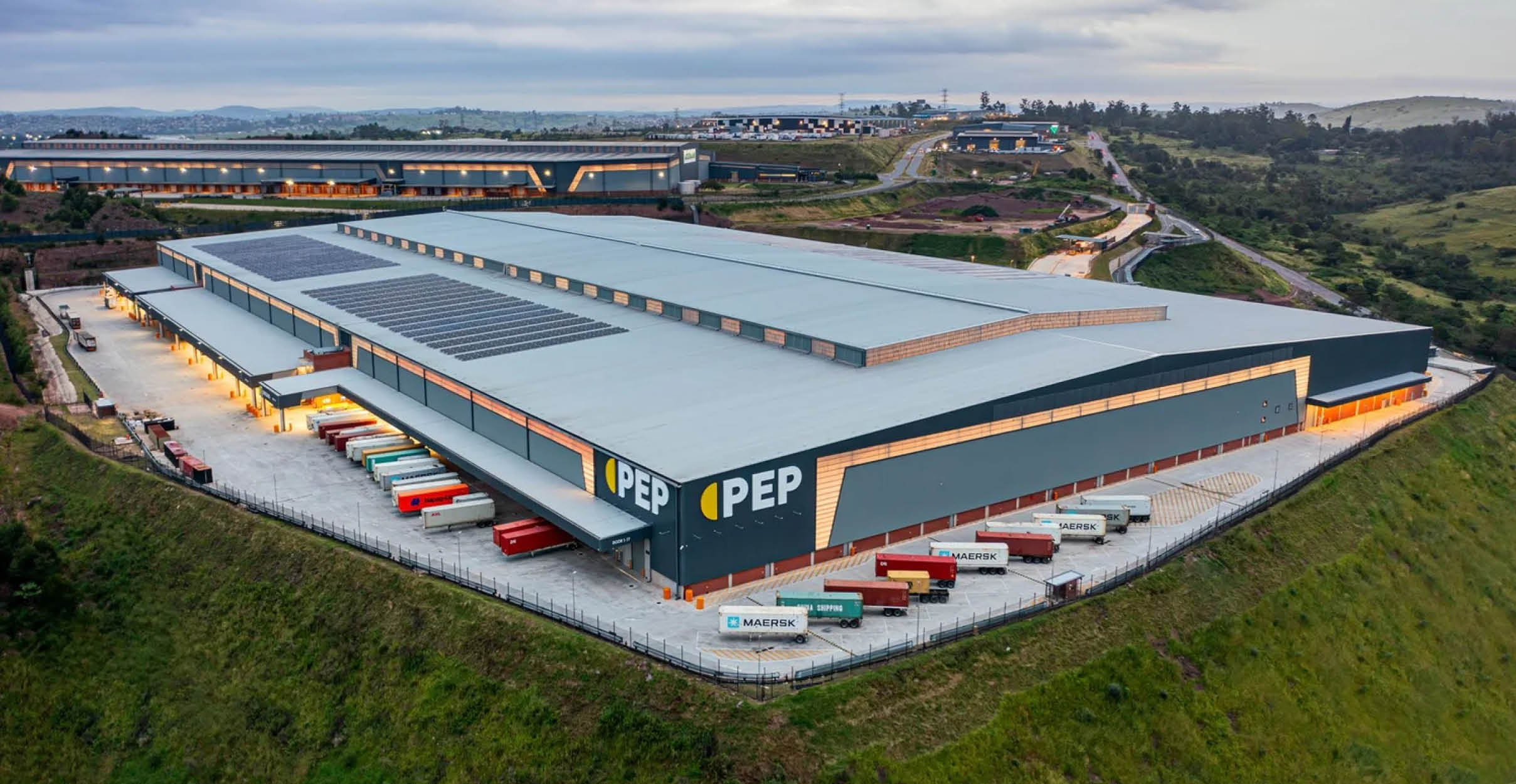 Massive PEP warehouse modern